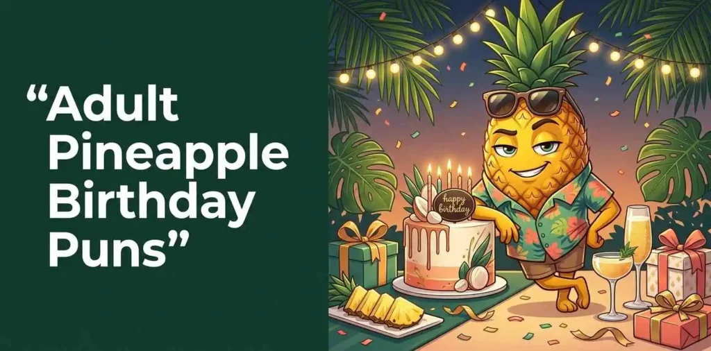 Cheeky pineapple birthday party