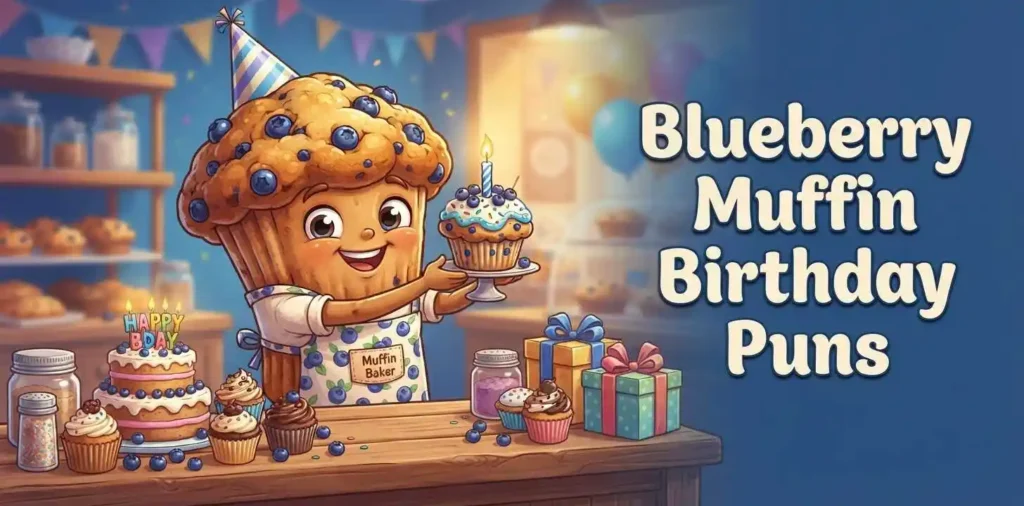 Blueberry muffin birthday party