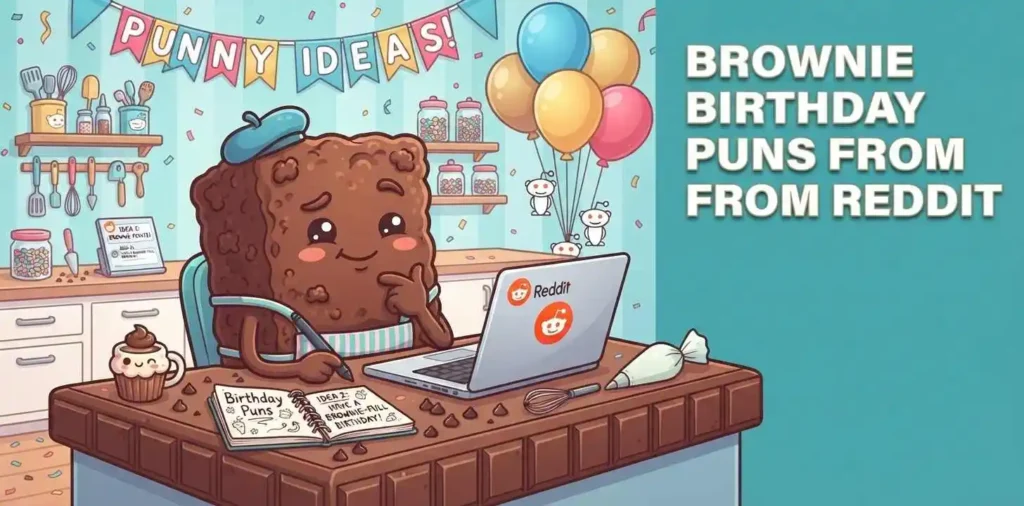 Brownie birthday pun ideas