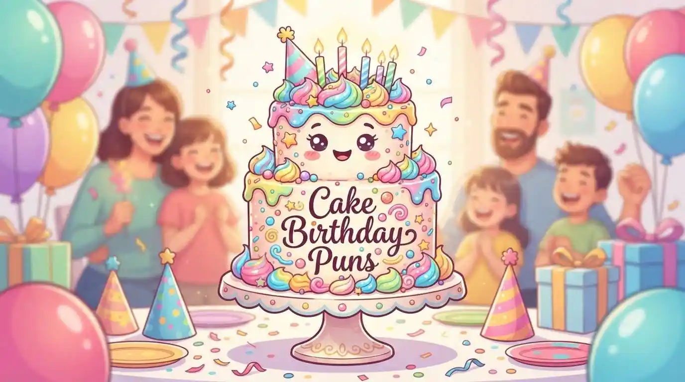 Funny birthday cake