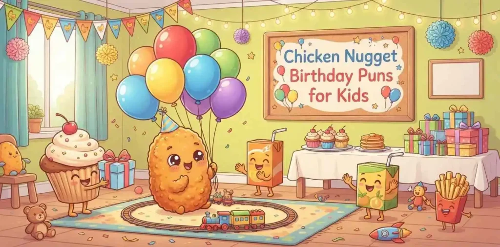 Kids chicken nugget birthday party