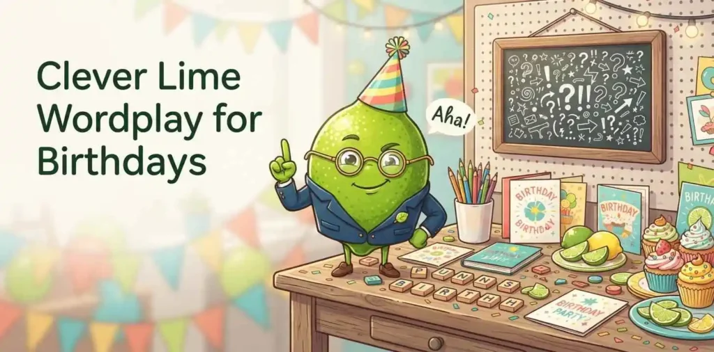 Clever lime birthday