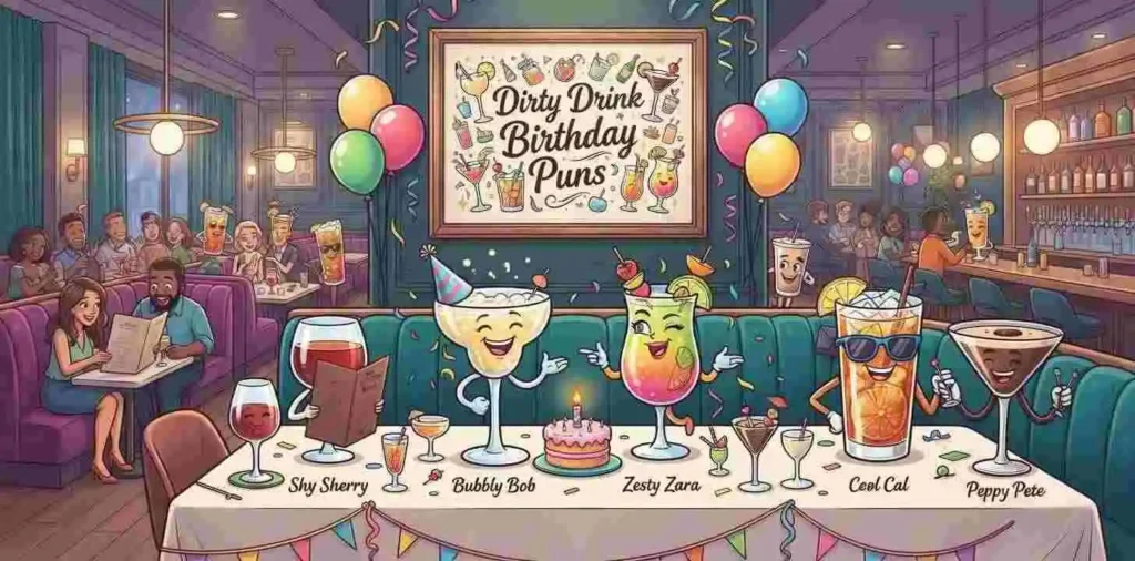 Funny dirty drink party