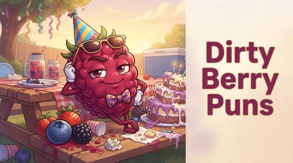 Playful berry birthday party