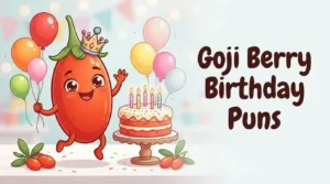 Goji berry birthday celebration