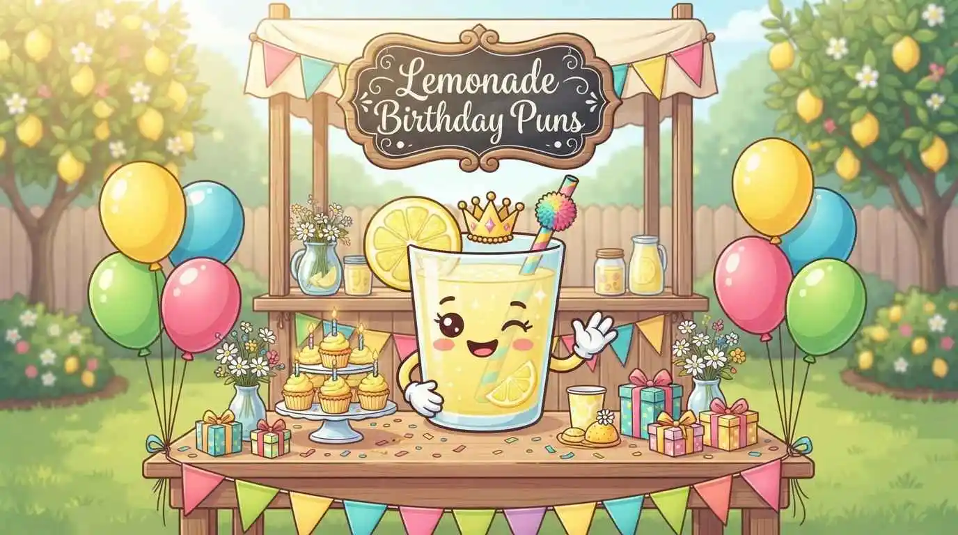 Cute lemonade birthday party