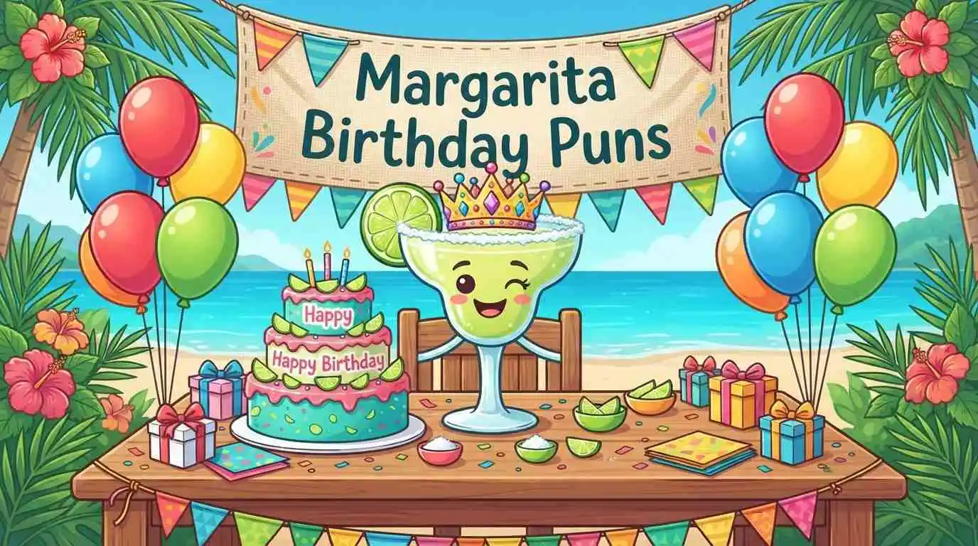 Funny margarita birthday