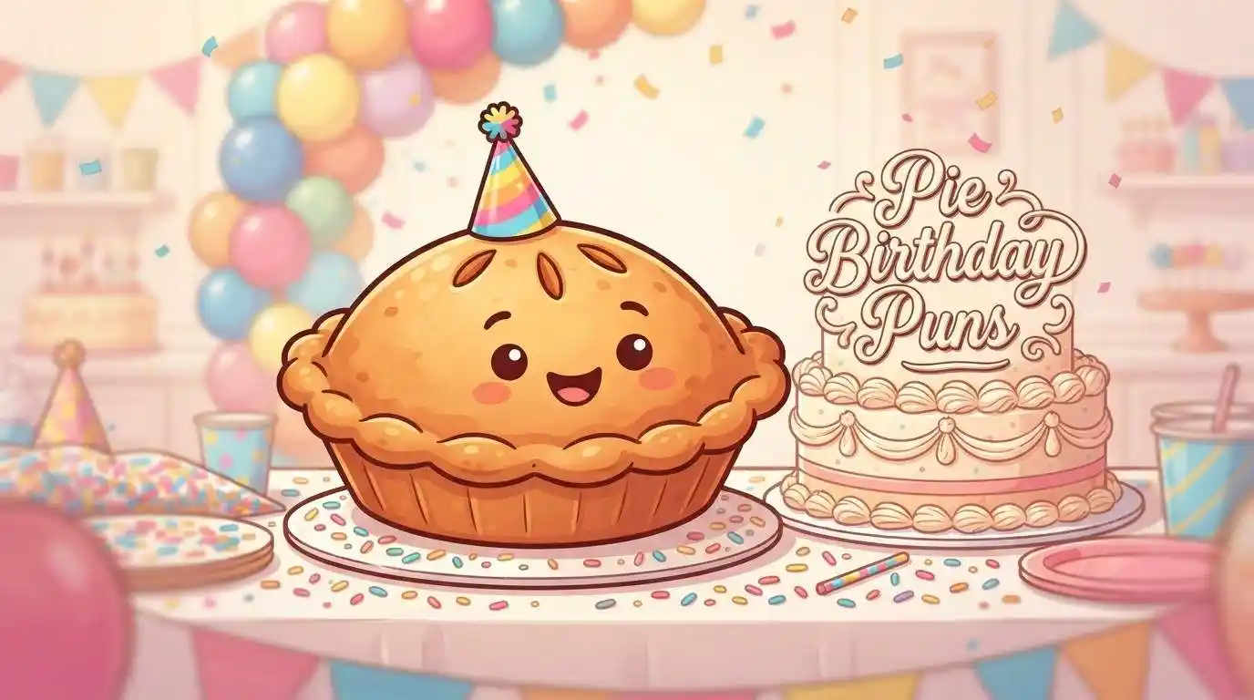 Cute pie birthday