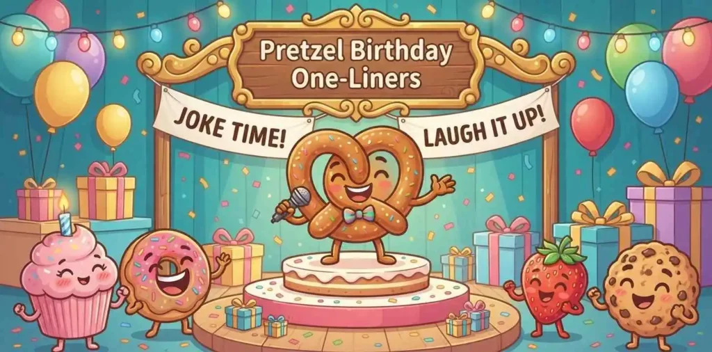 pretzel birthday fun