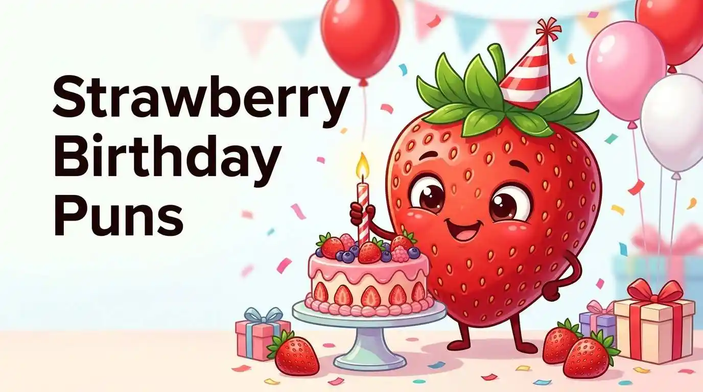 Strawberry birthday celebration