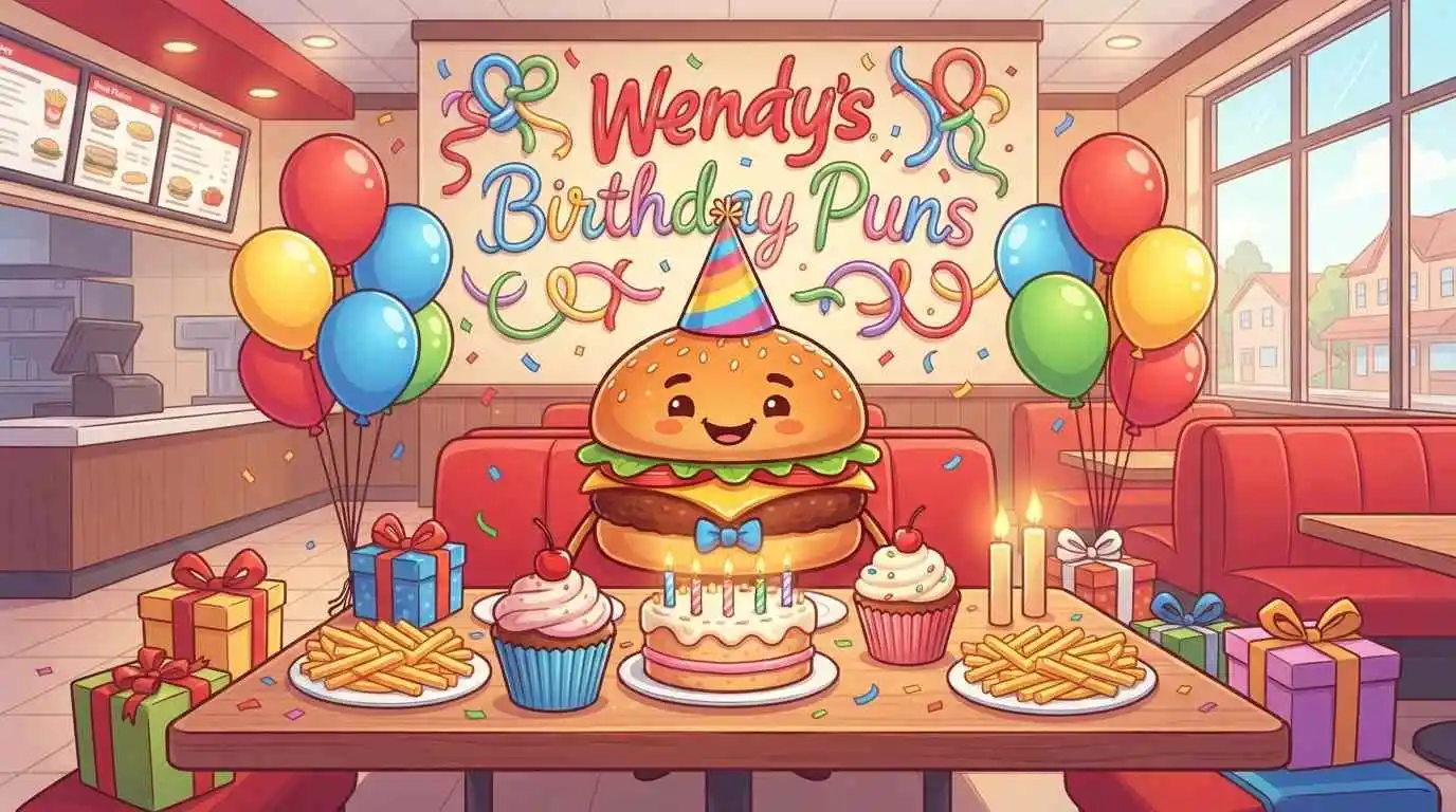 Wendy birthday burger celebration